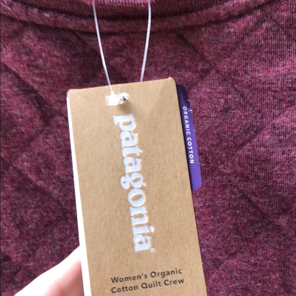 NWT! Patagonia Organic Cotton Quilt Crew - Picture 7 of 9